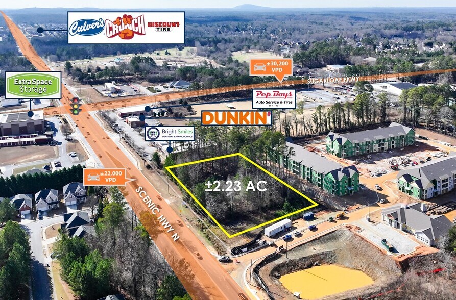 More Photos Of 745 Scenic Hwy, Lawrenceville Land For Sale