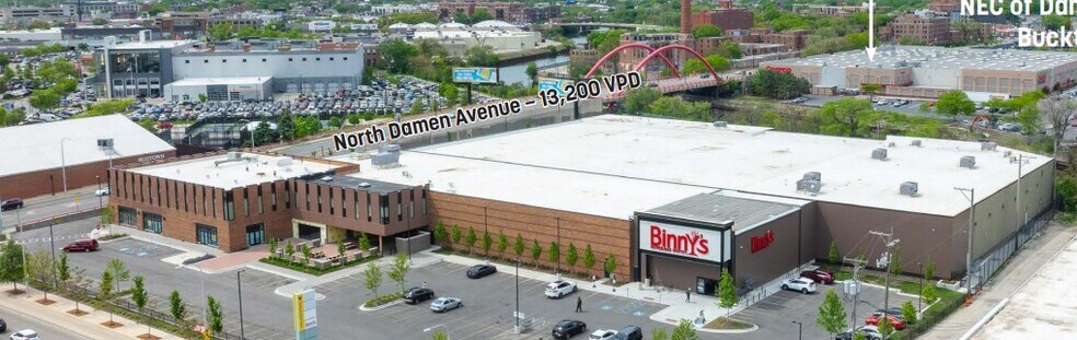 Primary Photo Of 2501 N Damen Ave, Chicago General Retail For Sale