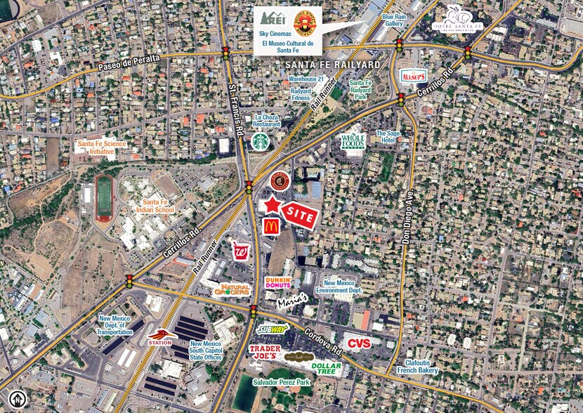 More Photos Of 1005 S St Francis Rd, Santa Fe General Retail For Lease
