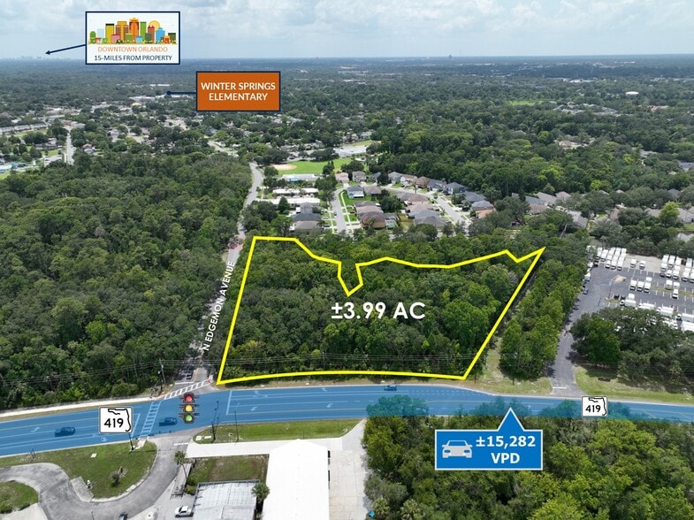 More Photos Of SR 419 & Edgemon Ave, Winter Springs Land For Sale