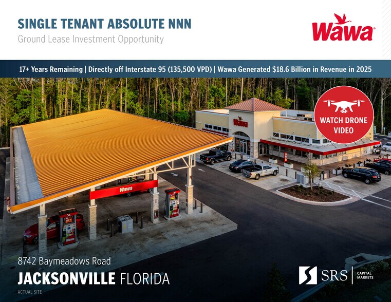 Primary Photo Of 8742 Baymeadows Road, Jacksonville Convenience Store For Sale