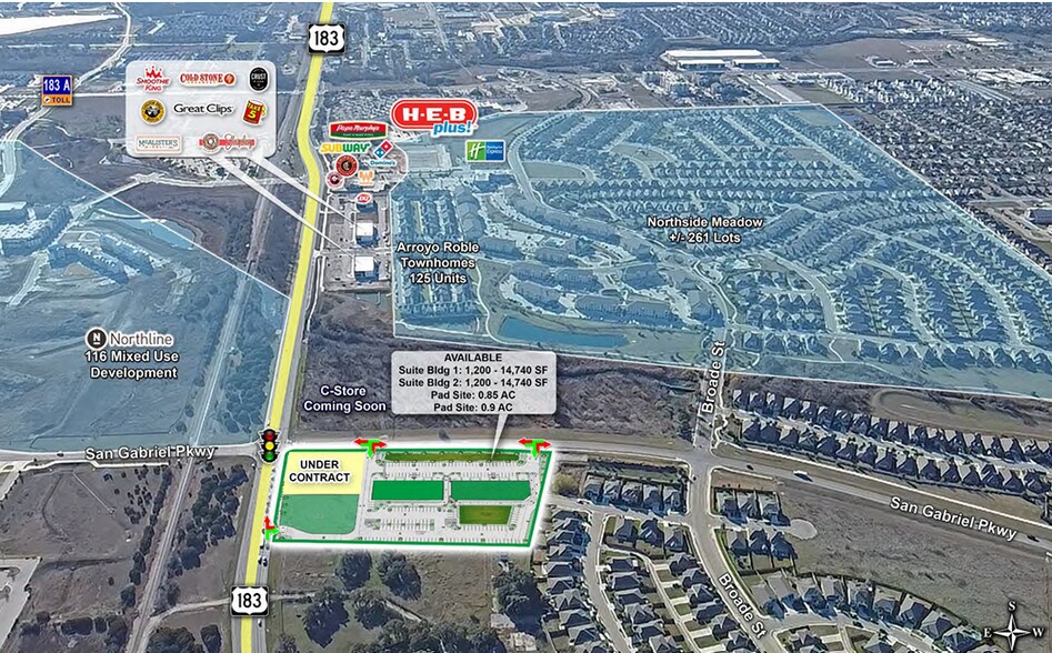 More Photos Of San Gabriel Pkwy & US-183, Leander Land For Sale