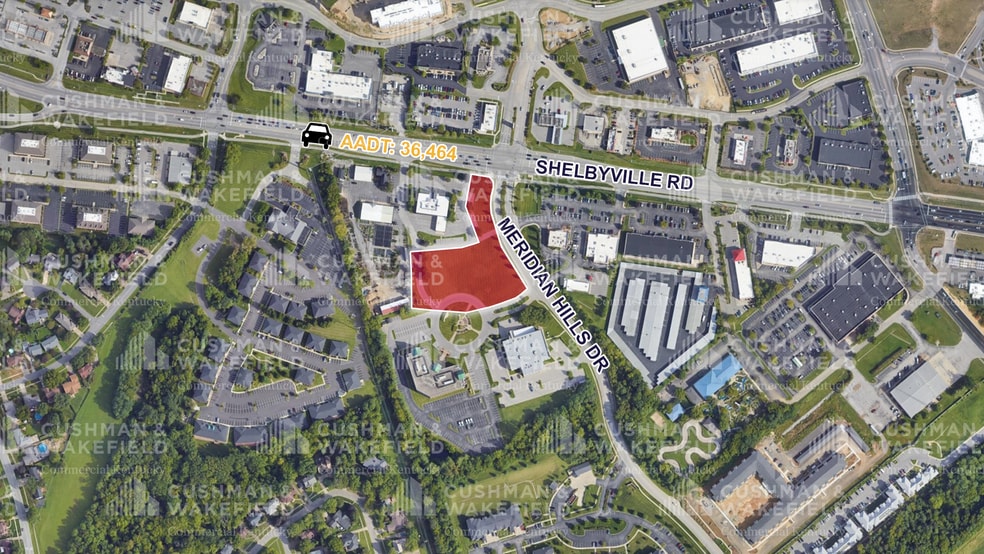 Primary Photo Of 12908 Shelbyville Road, Louisville Land For Sale