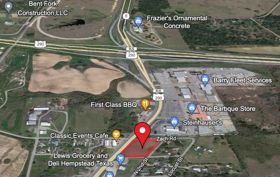 More Photos Of 00 Business 290 N., Hempstead Land For Sale