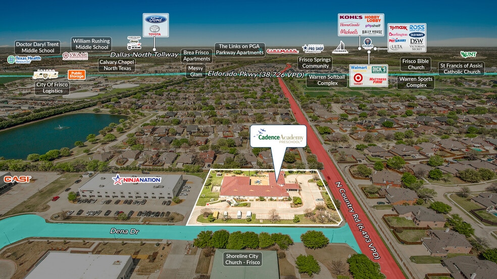 More Photos Of 10749 N County Rd, Frisco Daycare Center For Sale