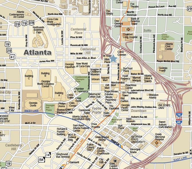 More Photos Of 400 W Peachtree, Atlanta Office For Sale