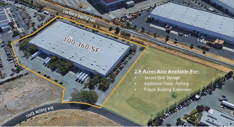 More Photos Of 2345 S Watney Way, Fairfield Warehouse For Lease