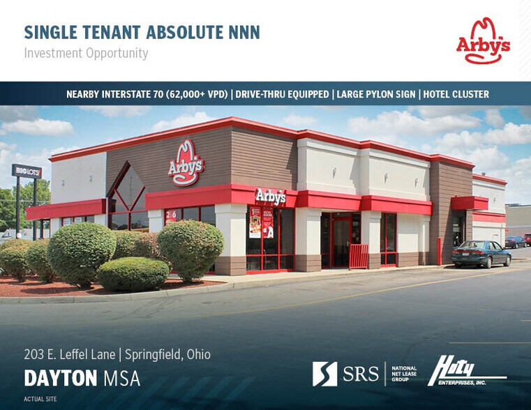 Primary Photo Of 203 E Leffels Ln, Springfield Fast Food For Sale