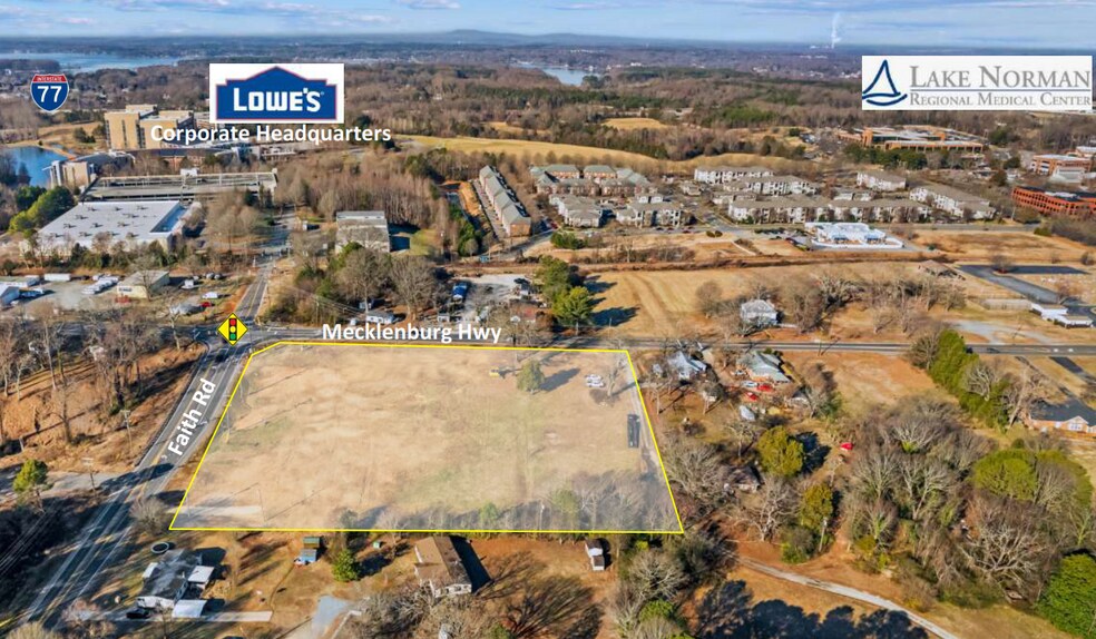 More Photos Of Mecklenburg Hwy @ Faith Rd, Mooresville Land For Sale
