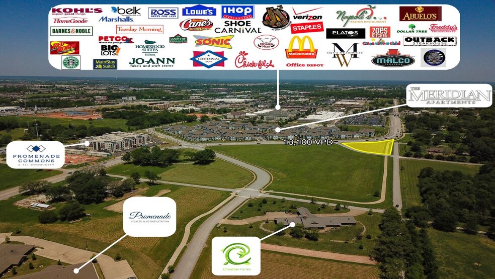 Primary Photo Of S Promenade Blvd @ S Elk Lodge Loop, Rogers Land For Sale