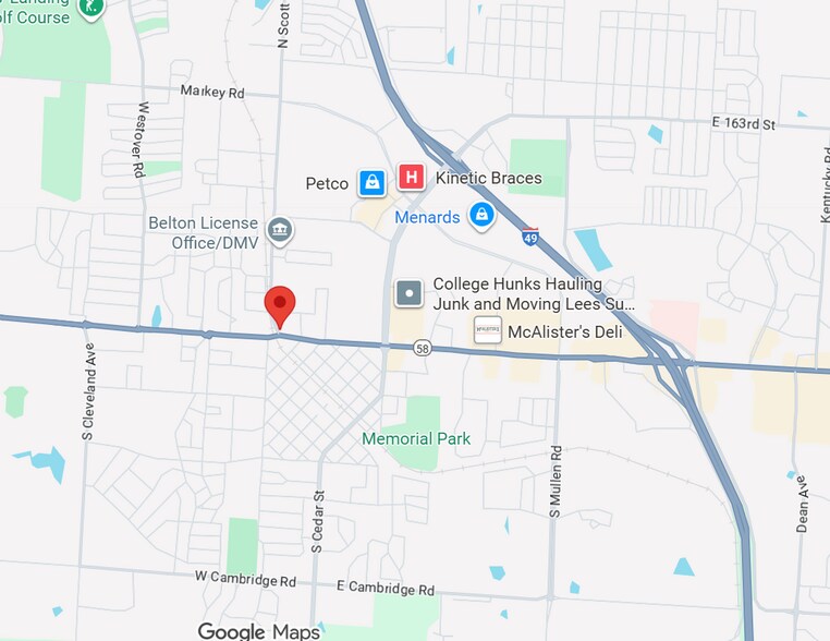 More Photos Of 114-138 E North Ave, Belton Unknown For Lease