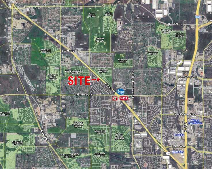 Primary Photo Of 11445 U.S. 287, Haslet Land For Sale