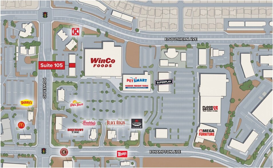 More Photos Of 1229 S Power Rd, Mesa General Retail For Lease