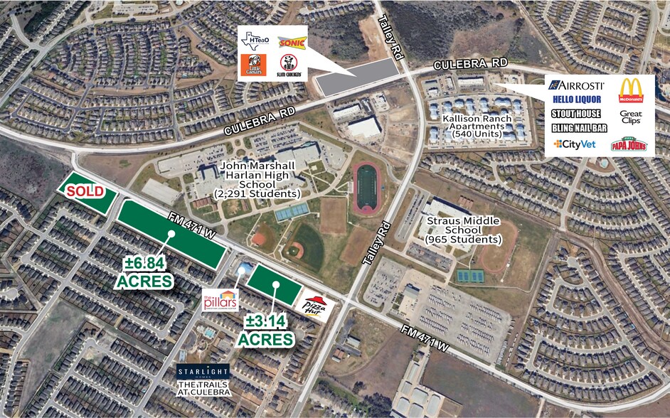 Primary Photo Of 14520 W FM 471, San Antonio Land For Sale