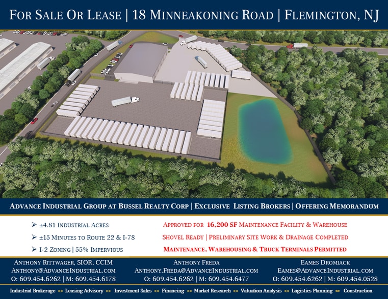 Primary Photo Of 18 Minneakoning Rd, Flemington Land For Lease