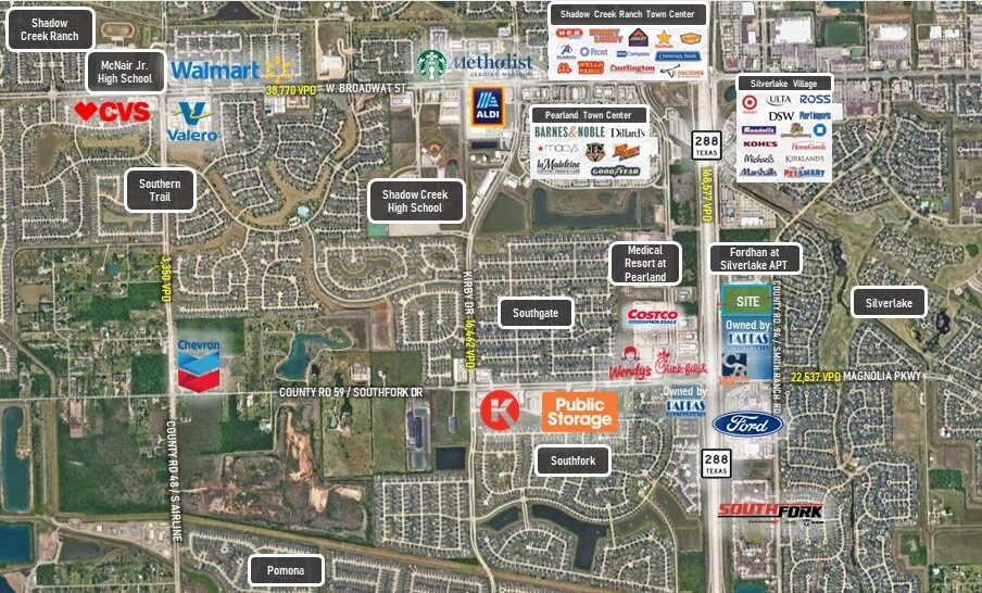 More Photos Of Highway 288, Pearland Land For Sale