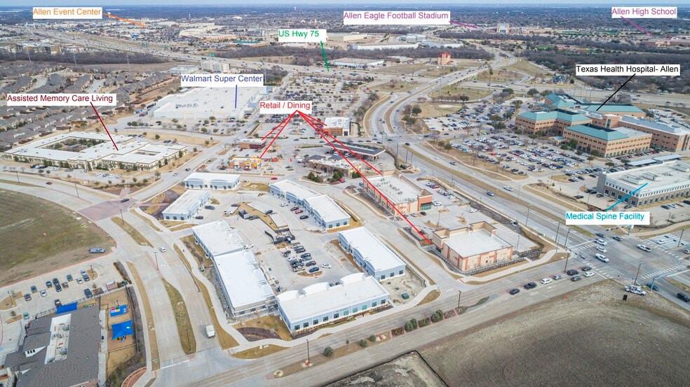 More Photos Of 945 Stockton Dr, Allen Medical For Sale