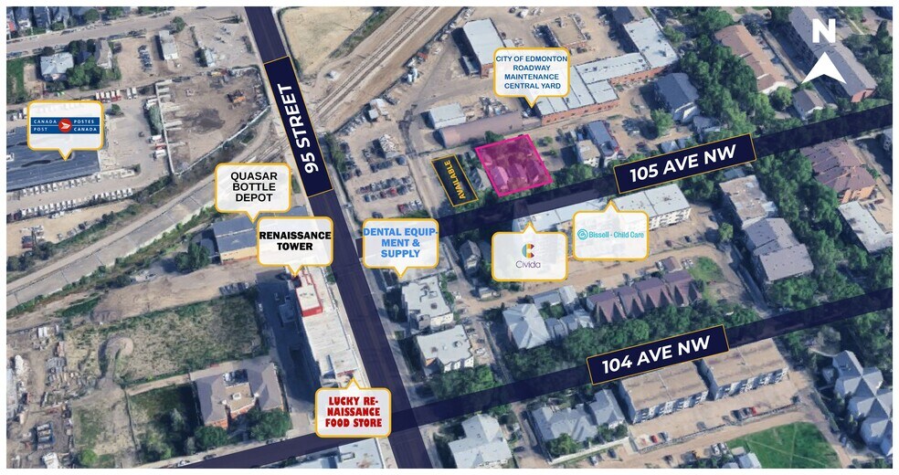 More Photos Of 9342 105 Av NW, Edmonton Land For Sale