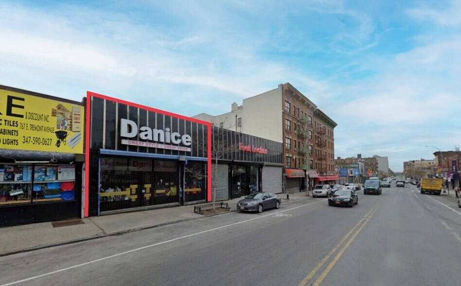 Primary Photo Of 773 E Tremont Ave, Bronx Storefront For Lease