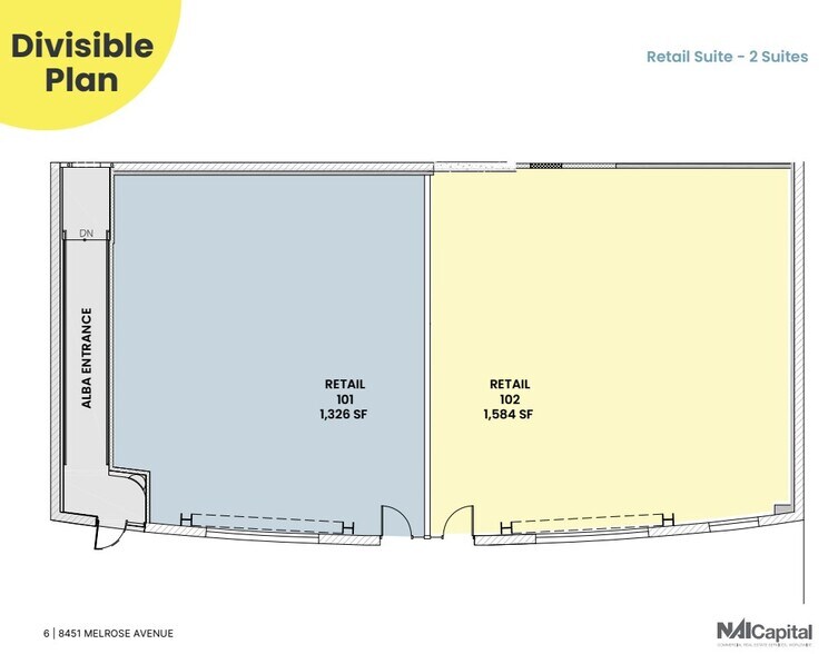 More Photos Of 8451 Melrose Ave, West Hollywood Storefront For Lease