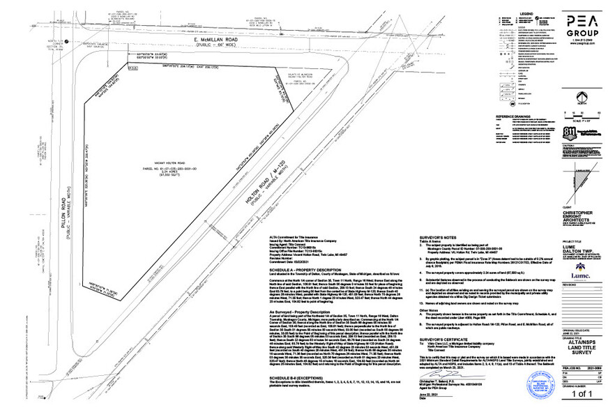 Primary Photo Of Holton Rd, Twin Lake Land For Sale