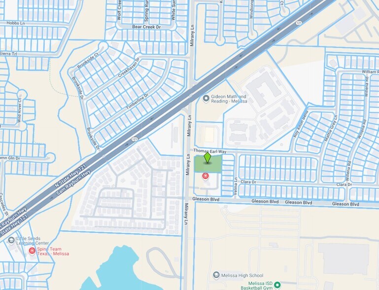 More Photos Of 3115 Milrany Ln, Melissa General Retail For Lease