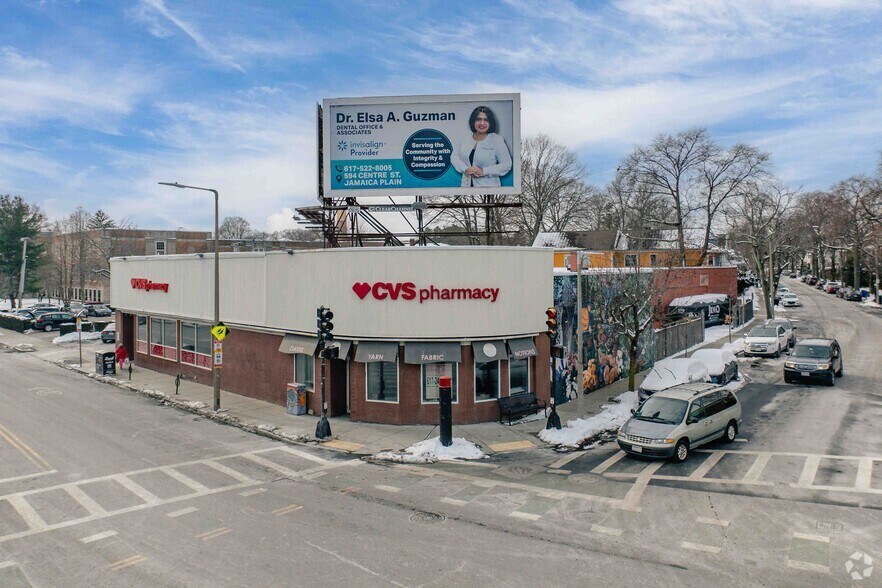Primary Photo Of 461-467 Centre St, Jamaica Plain General Retail For Sale