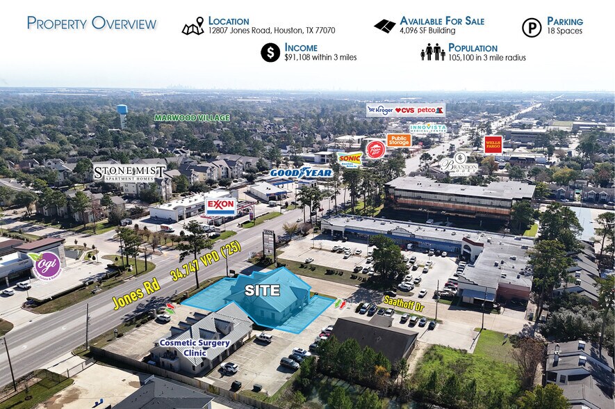 More Photos Of 12807 Jones Rd, Houston Medical For Sale