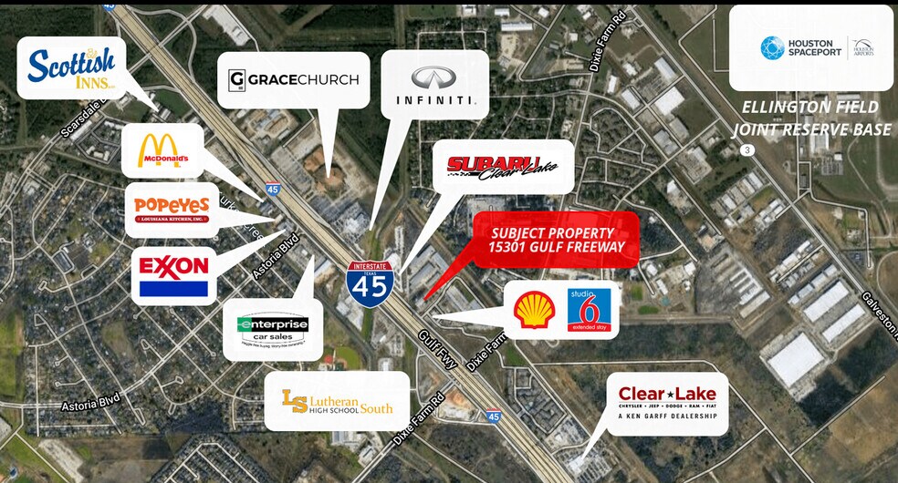 More Photos Of 15301 Gulf Fwy, Houston Freestanding For Sale