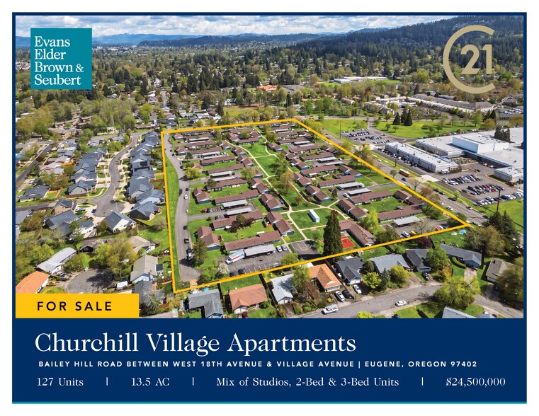 More Photos Of West 18th Ave & Bailey Hill Road, Eugene Apartments For Sale