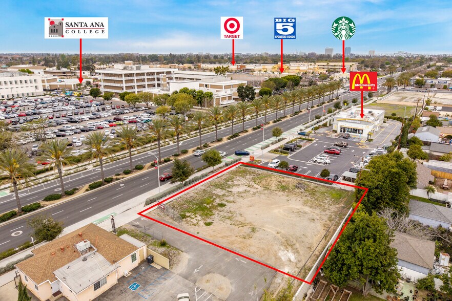Primary Photo Of 1421 N Bristol St, Santa Ana Land For Sale