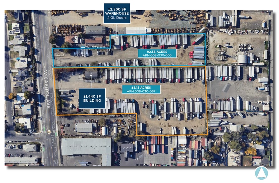 Primary Photo Of 3440-3480 W Capitol Ave, West Sacramento Truck Terminal For Lease