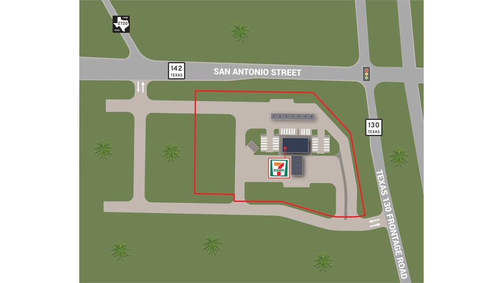 More Photos Of 2410 W San Antonio St, Lockhart Convenience Store For Sale