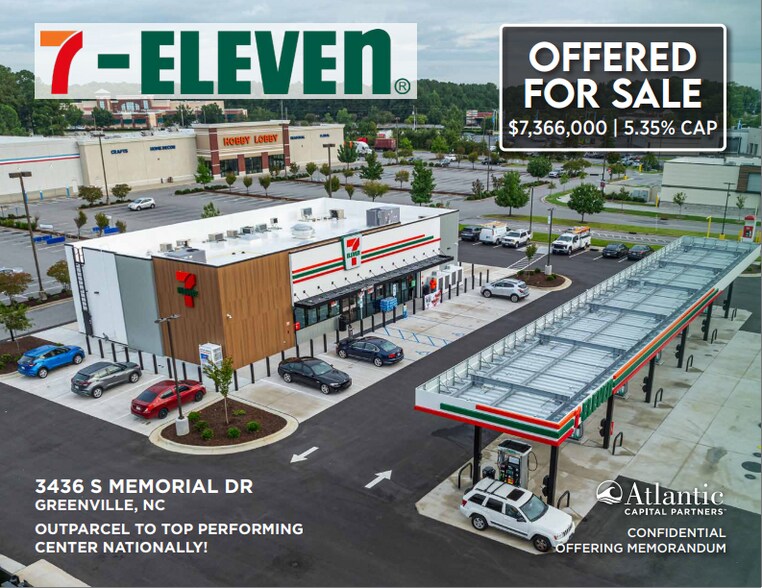 Primary Photo Of 3436 S Memorial Dr, Greenville Convenience Store For Sale