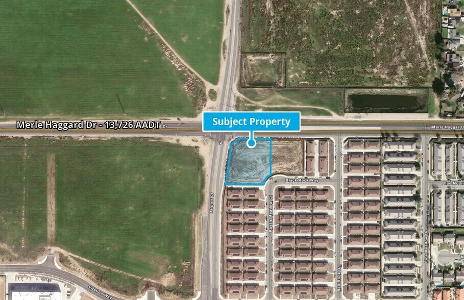 More Photos Of Merle Haggard Dr and Airport Dr, Bakersfield Land For Sale