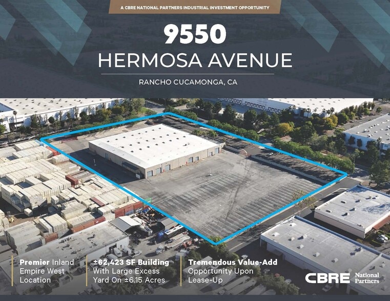 Primary Photo Of 9550 Hermosa Ave, Rancho Cucamonga Warehouse For Sale