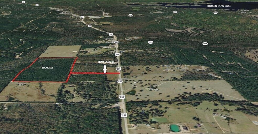 More Photos Of N US 259, Broken Bow Land For Sale