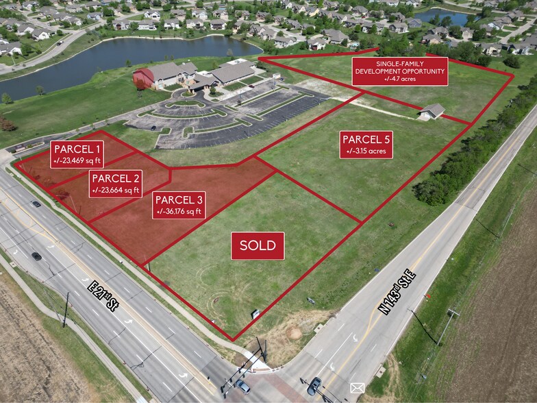 Primary Photo Of 143rd St & 21st St, Wichita Land For Sale