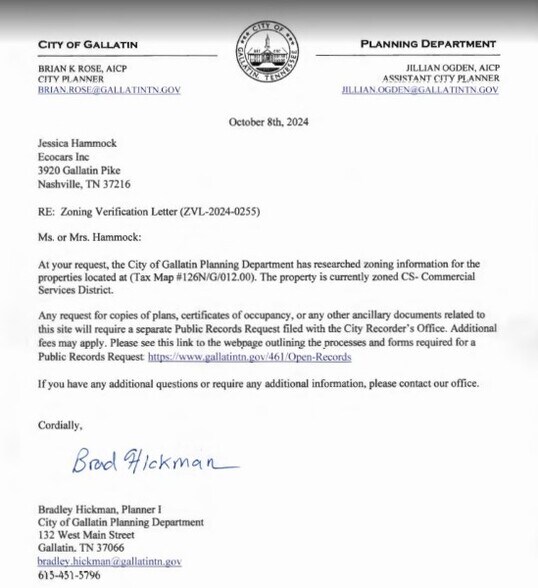 More Photos Of 1045 Water Ave, Gallatin Land For Sale