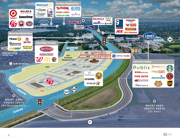 More Photos Of SEC US 441 and JW Simpson way, Mount Dora Bank For Sale