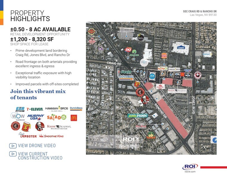 More Photos Of Craig Rd, Las Vegas Land For Lease