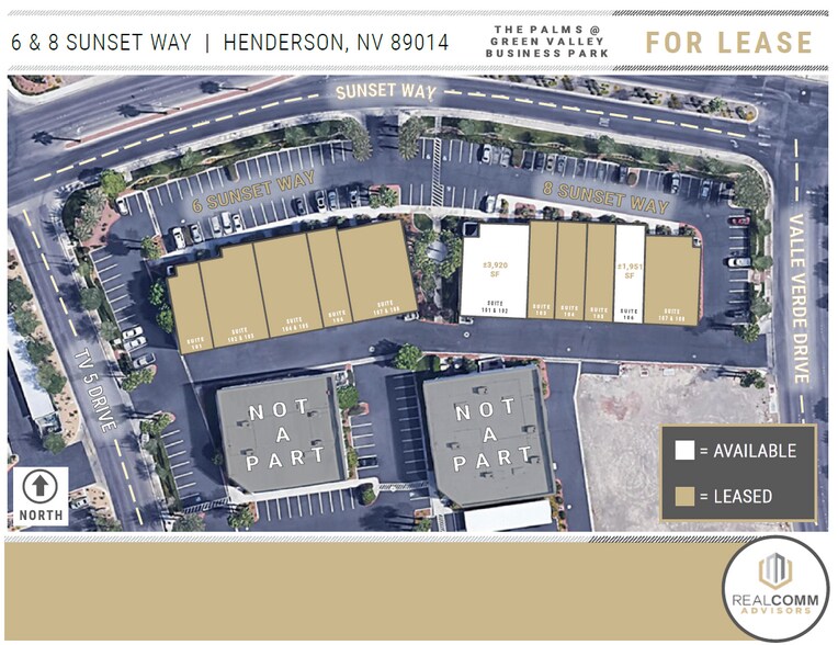 More Photos Of 8 Sunset Way, Henderson Showroom For Lease