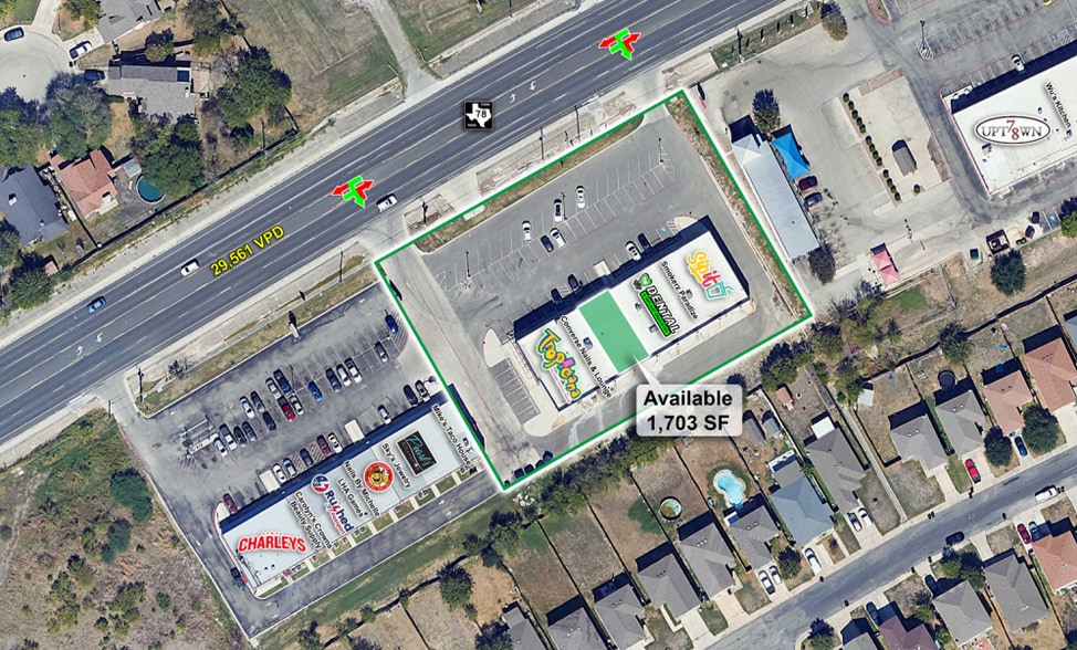 More Photos Of 8190-8214 FM 78, Converse Storefront For Sale