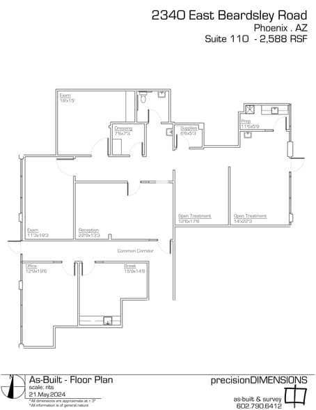 More Photos Of 2340 E Beardsley Rd, Phoenix Medical For Lease