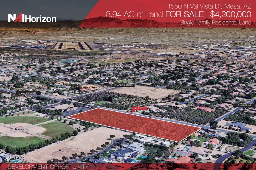 Primary Photo Of 1550 N Val Vista Dr, Mesa Land For Sale