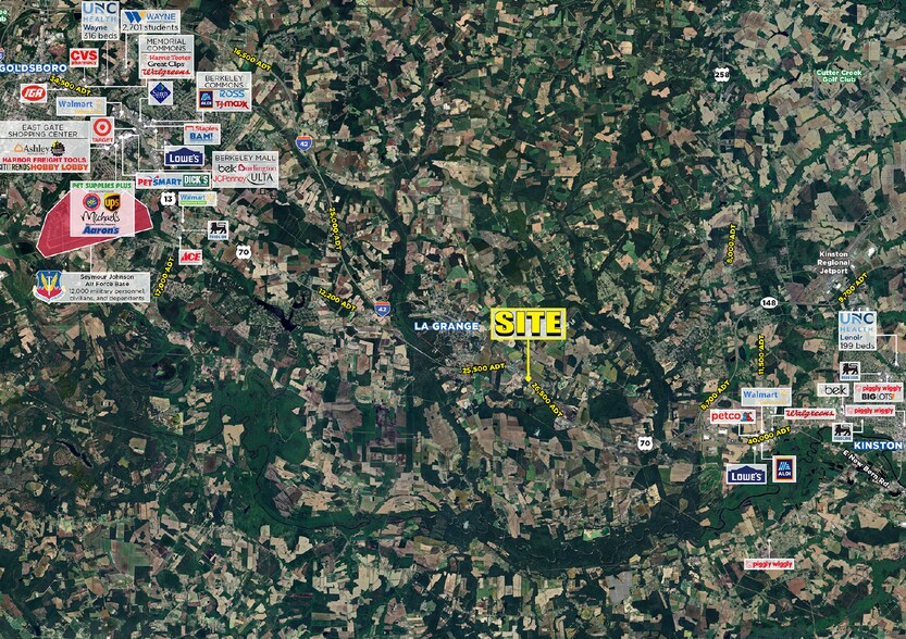 More Photos Of Hwy 70 E & Willie Measley Rd, La Grange Land For Lease