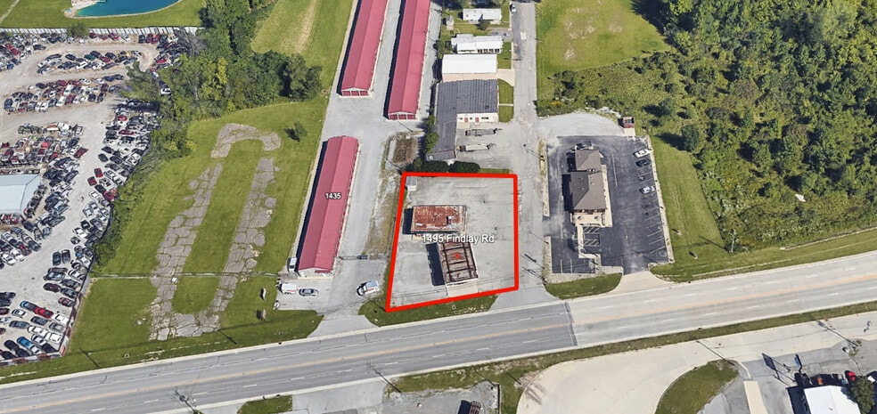 Primary Photo Of 1495 Findlay Rd, Lima Service Station For Lease