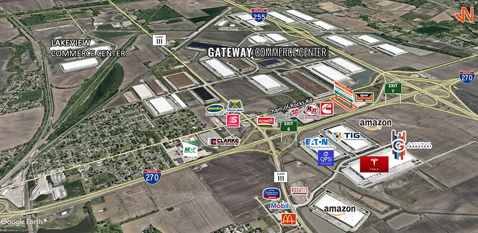 More Photos Of 1540 E Chain of Rocks Rd, Granite City Land For Sale