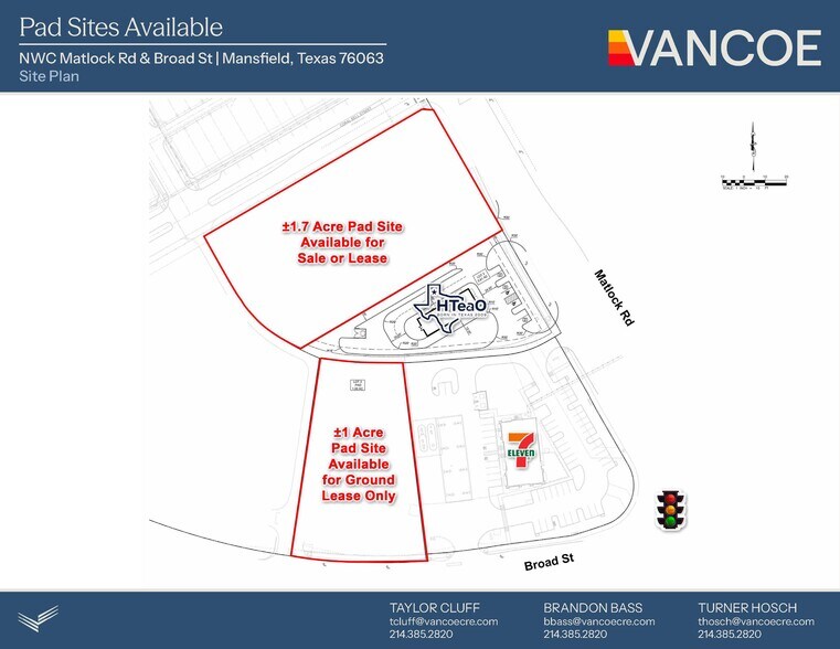 More Photos Of NWC of Matlock Rd & Broad St, Mansfield Land For Lease