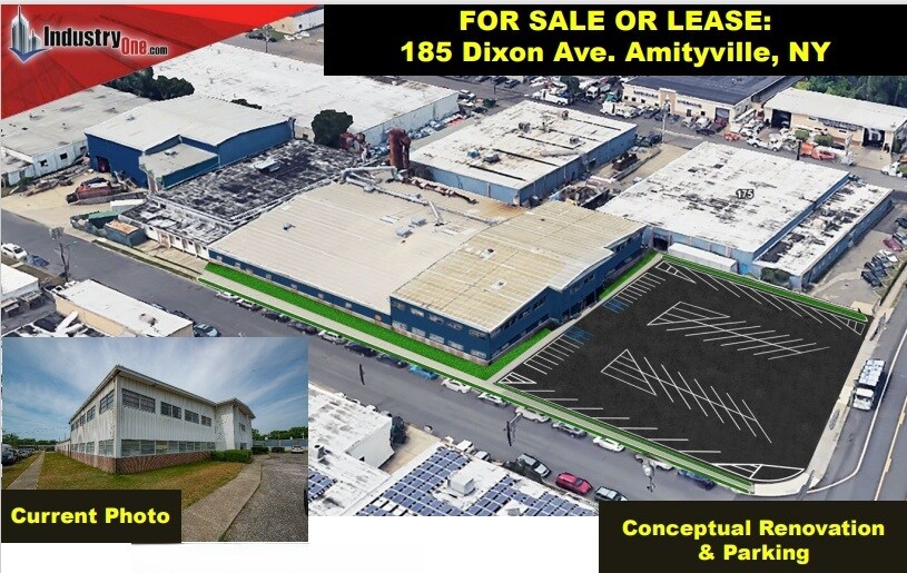 Primary Photo Of 185 Dixon Ave, Amityville Manufacturing For Sale